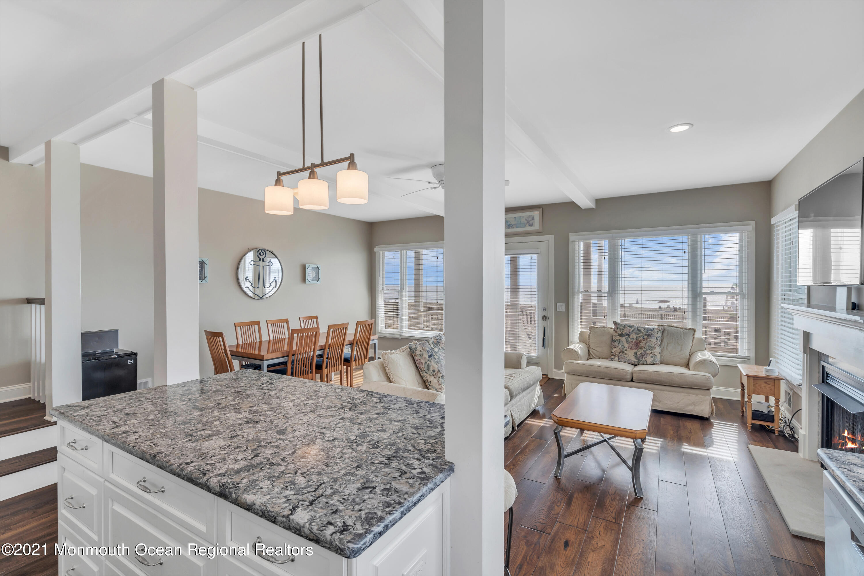 369 Beach Front Manasquan, NJ 08736 - Photo 11 of 49 a view of a living room and dining room
