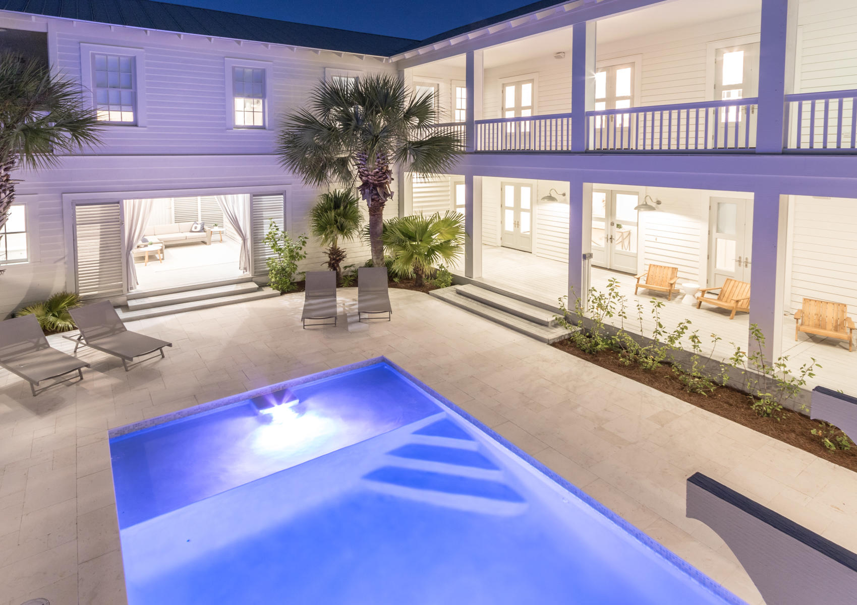 31 Lupine Road Santa Rosa Beach, FL 32459 - Photo 39 of 43 Pool Dusk