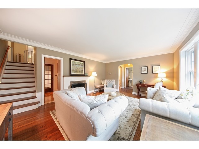 719 Arlington Road Riverside, IL 60546 - Photo 5 of 22 a living room with furniture and wooden floor