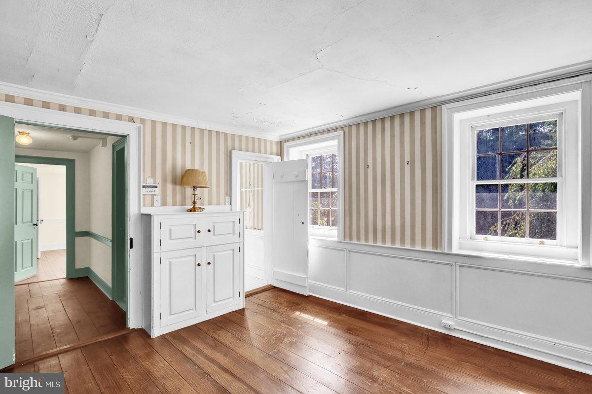 284 Old Mill Road Parkesburg, PA 19365 - Photo 23 of 50 a view of a kitchen with wooden floor and a window