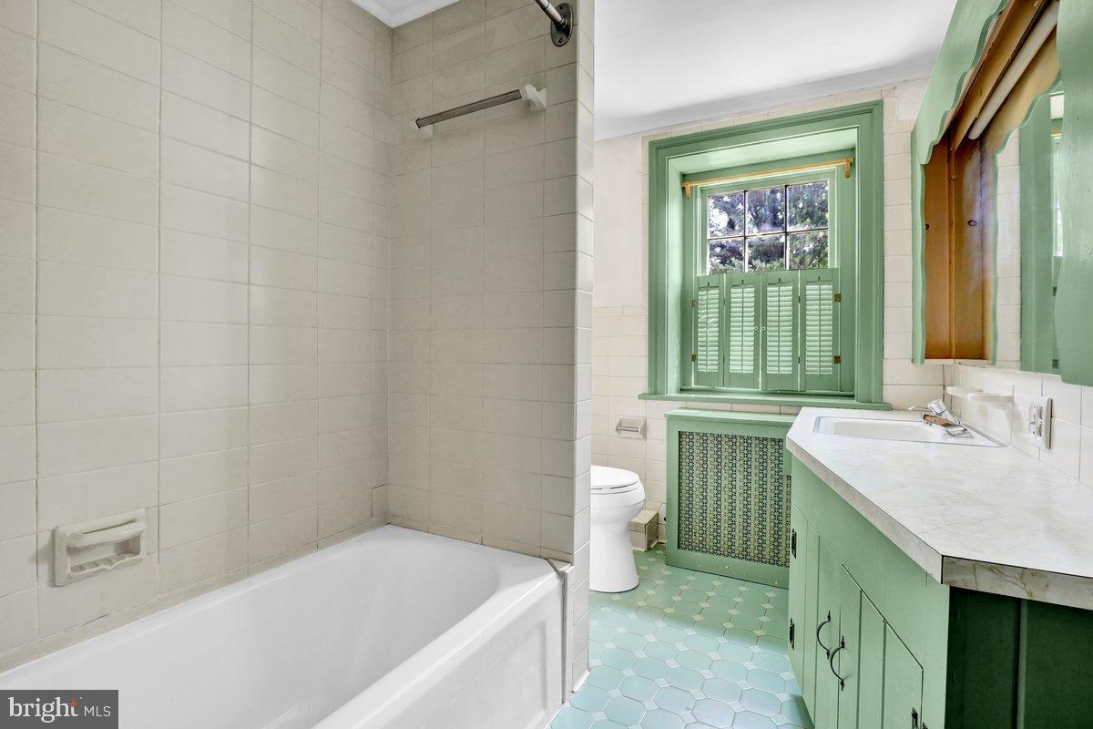 284 Old Mill Road Parkesburg, PA 19365 - Photo 29 of 50 a bathroom with a sink a toilet and shower