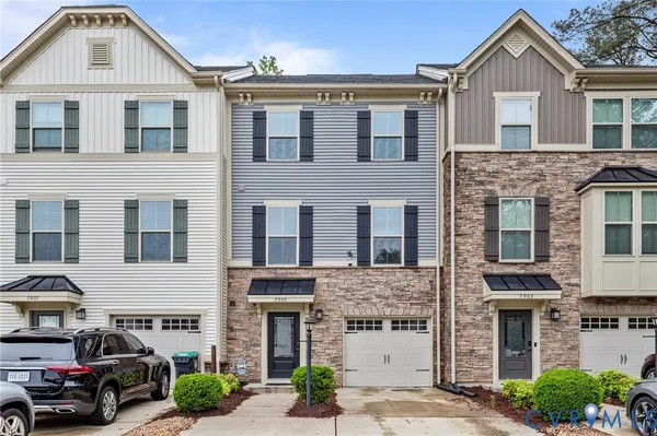a view of a car park in front of a building