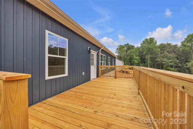 a view of balcony and deck