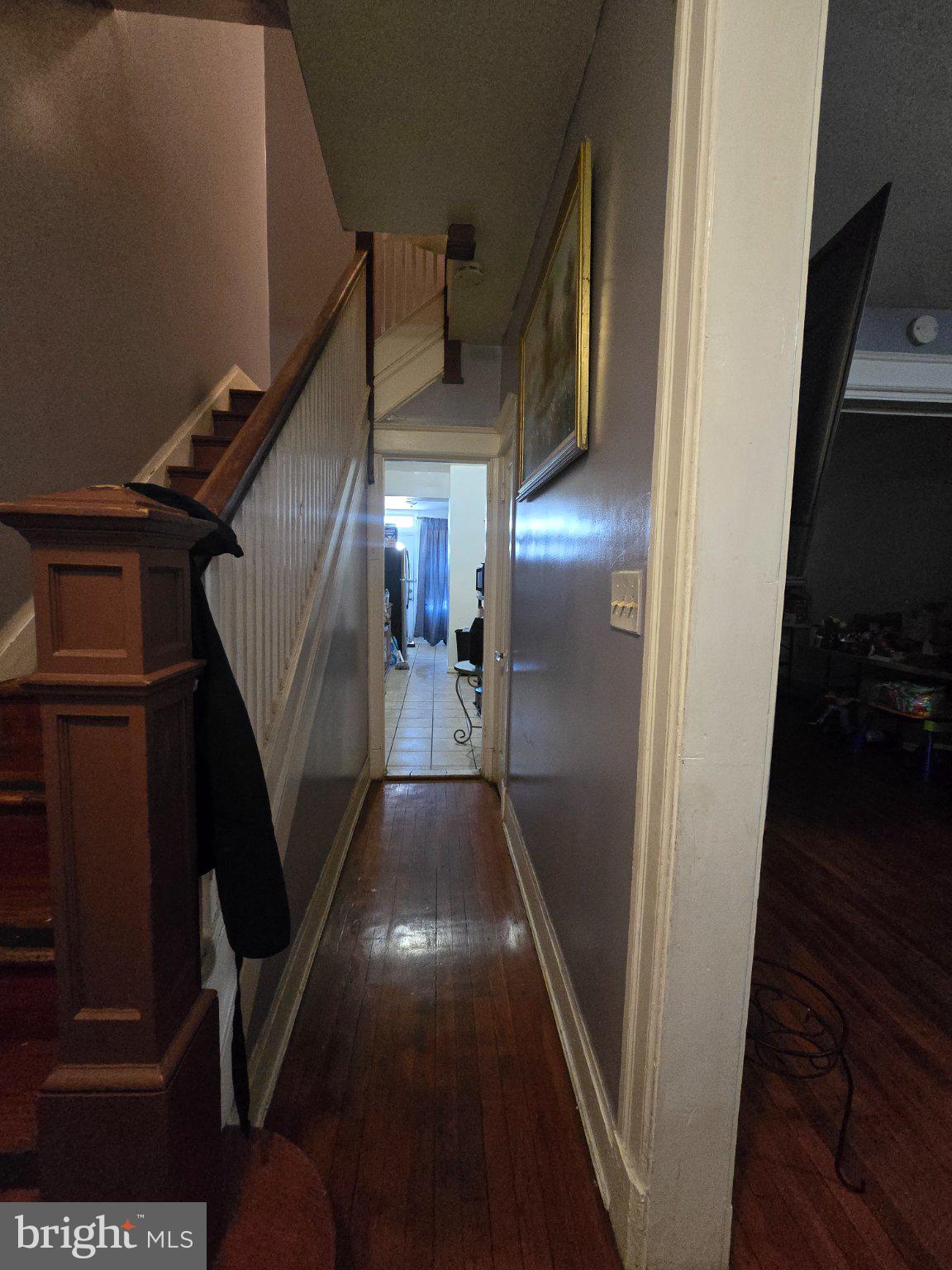 222 S Street Northeast Washington, DC 20002 - Photo 6 of 11 Inviting hallway with classic charm.