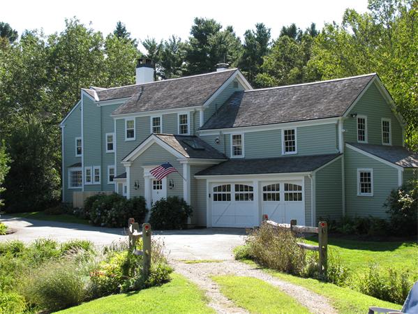 42 Topsfield Road Boxford, MA 01921 - Photo 2 of 30 a aerial view of a house next to a yard
