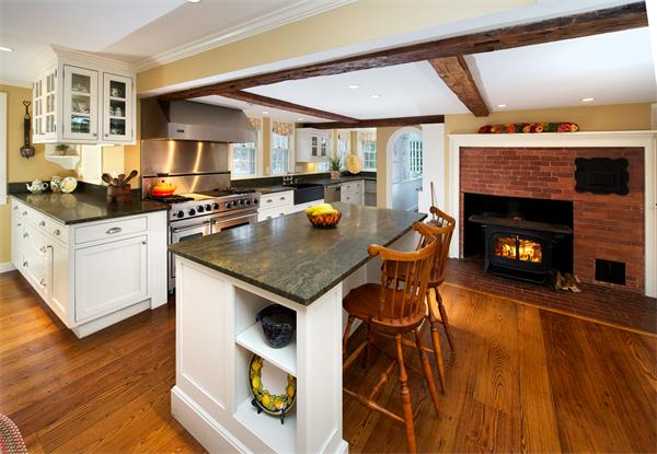 42 Topsfield Road Boxford, MA 01921 - Photo 3 of 30 a kitchen with stainless steel appliances granite countertop a stove and a wooden floors