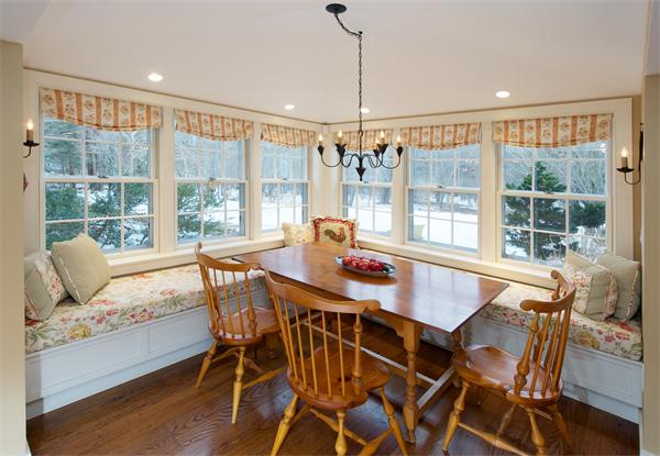 42 Topsfield Road Boxford, MA 01921 - Photo 6 of 30 a dining room with furniture large windows and wooden floor