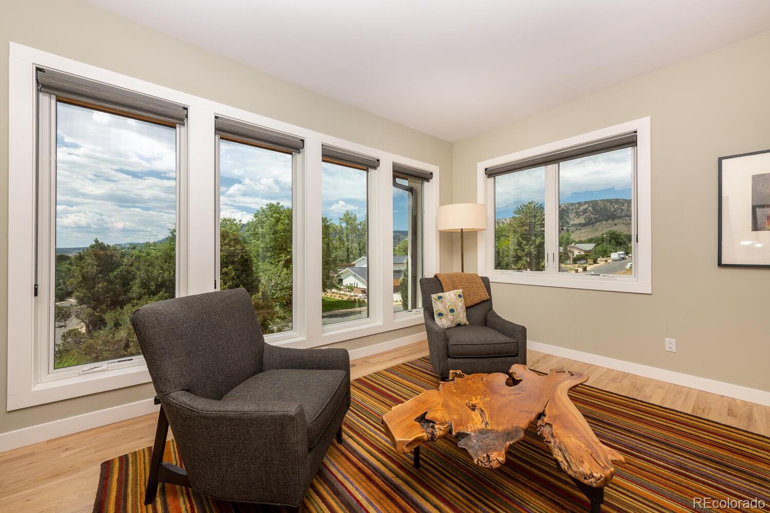 3828 Cloverleaf Drive Boulder, CO 80304 - Photo 5 of 40 a living room with furniture and a large window