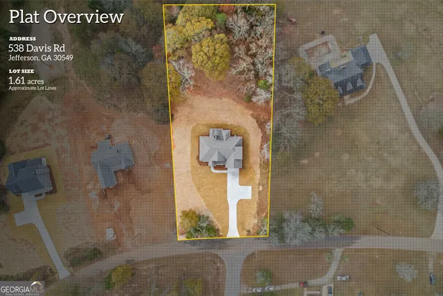 $569,900 | 538 Davis Road, Jefferson, GA 30549