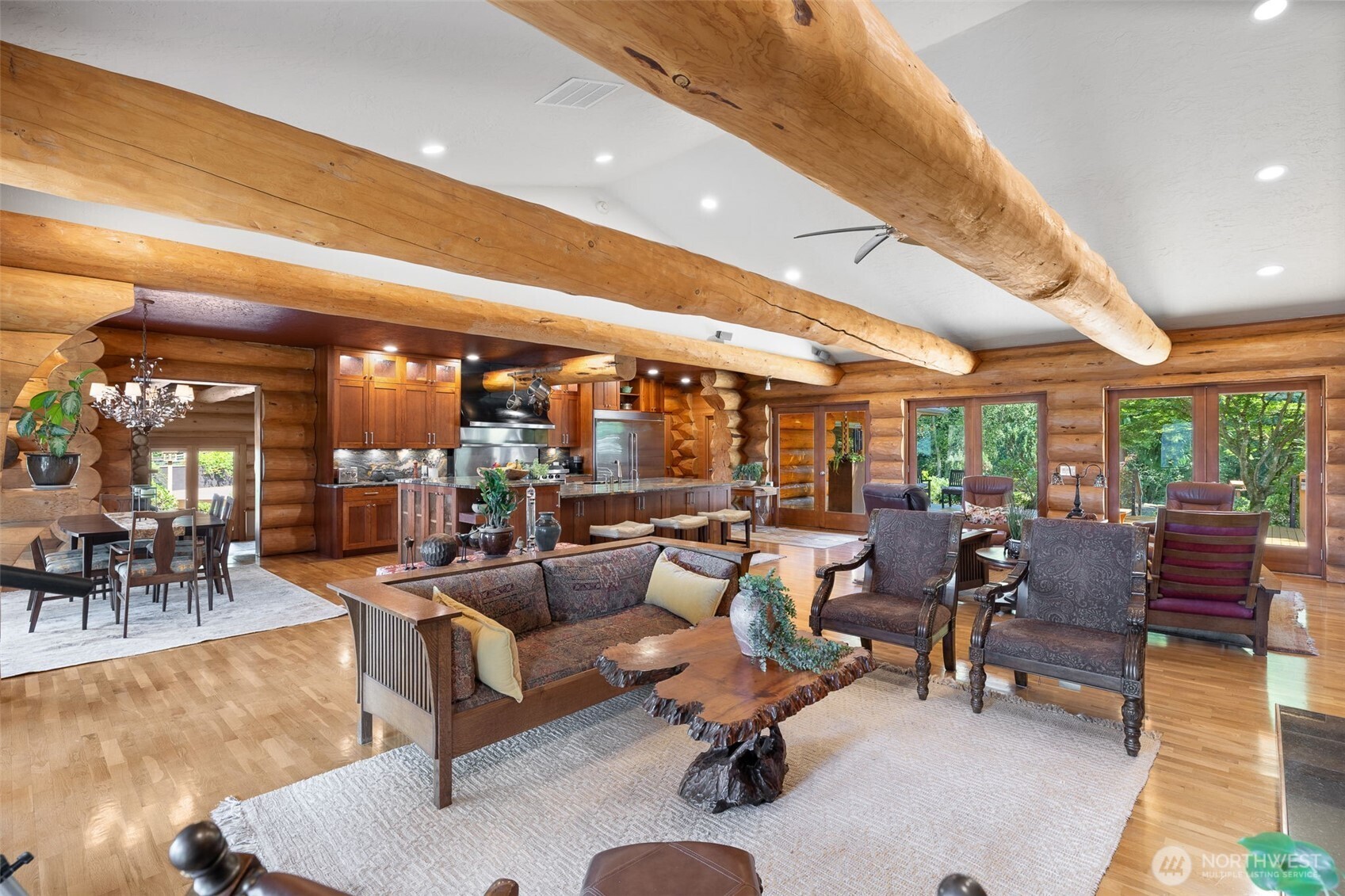 550 Manley Road Bellingham, WA 98229 - Photo 13 of 40 a living room with furniture and a large window