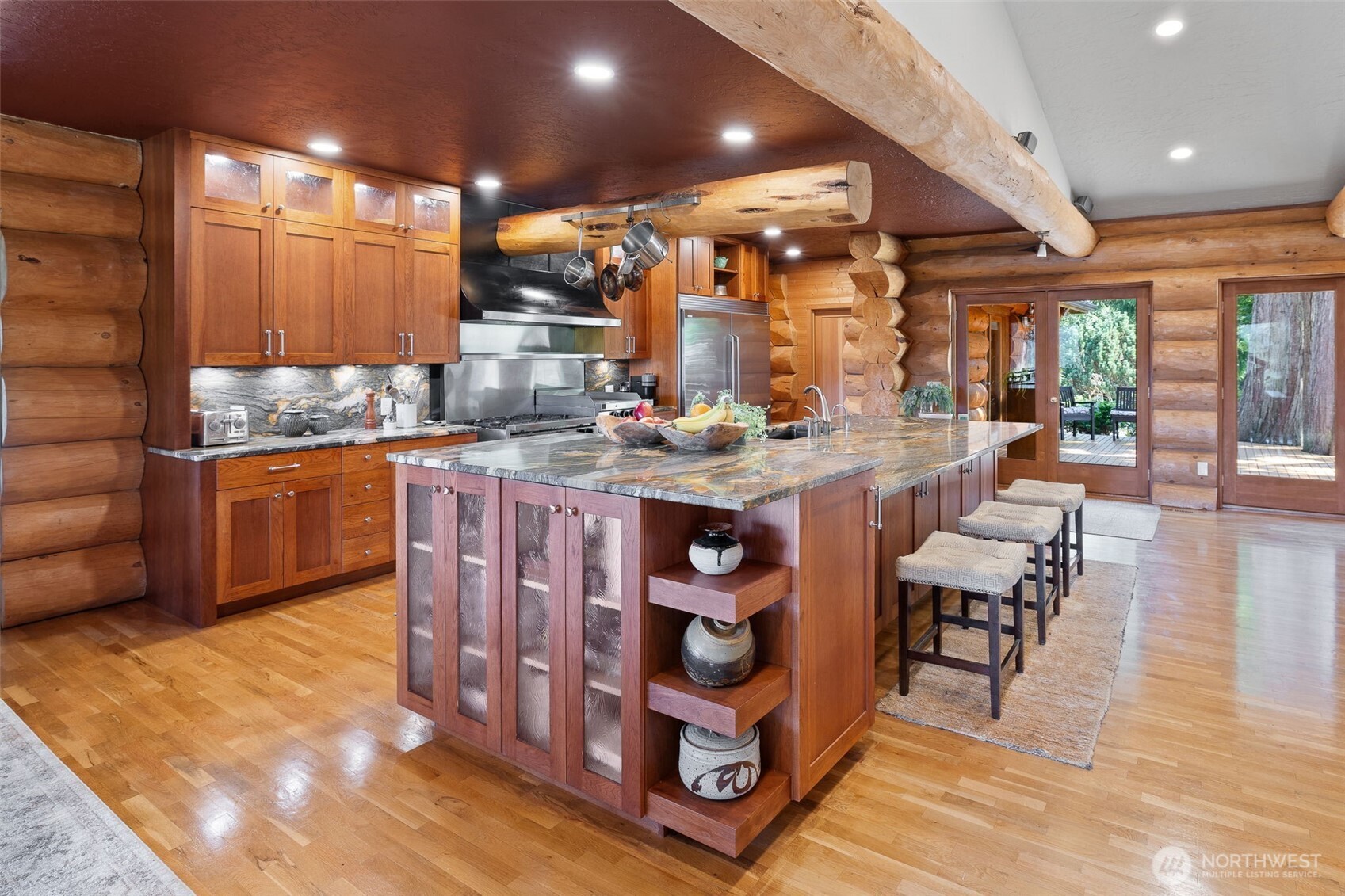 550 Manley Road Bellingham, WA 98229 - Photo 9 of 40 a large kitchen with stainless steel appliances granite countertop a large stove a sink and a refrigerator