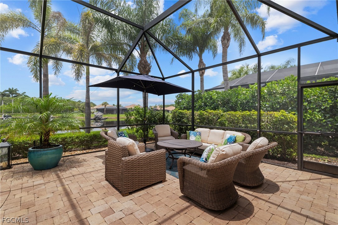 9383 Slate Court Naples, FL 34120 - Photo 21 of 28 a view of outdoor space yard and patio