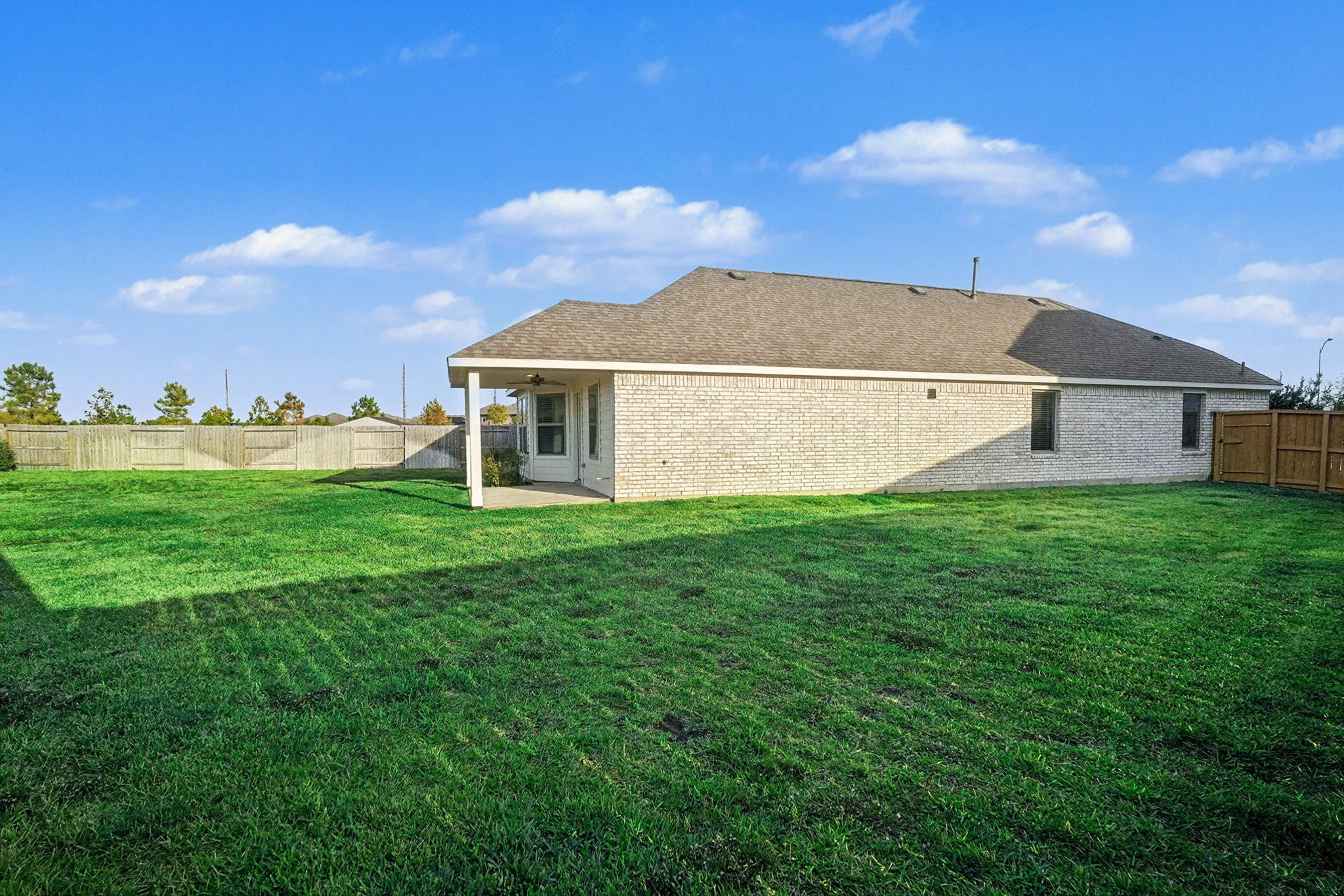 8427 Blue Shell Lane Cypress, TX 77433 - Photo 24 of 27 Another view of this expansive backyard.