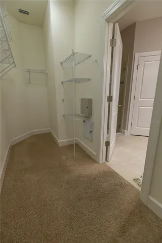 a view of a small space