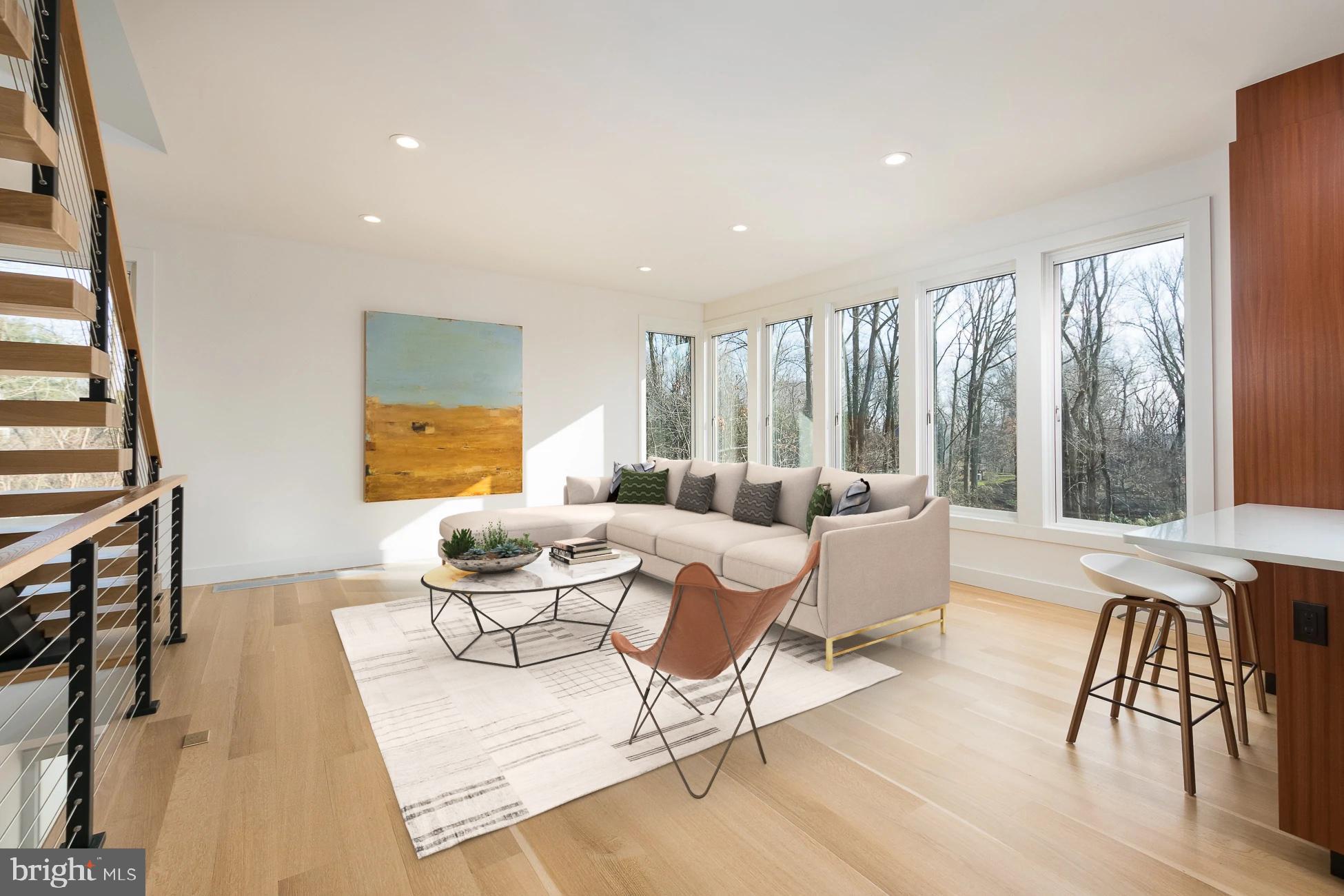 144 Drakes Corner Road Princeton, NJ 08540 - Photo 16 of 49 Living Room (virtually staged)
