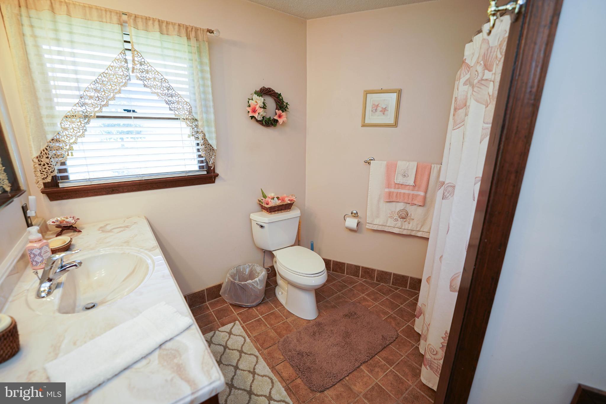 27949 Phoenix Church Road Marion Station, MD 21838 - Photo 51 of 82 a bathroom with a toilet a sink and a window