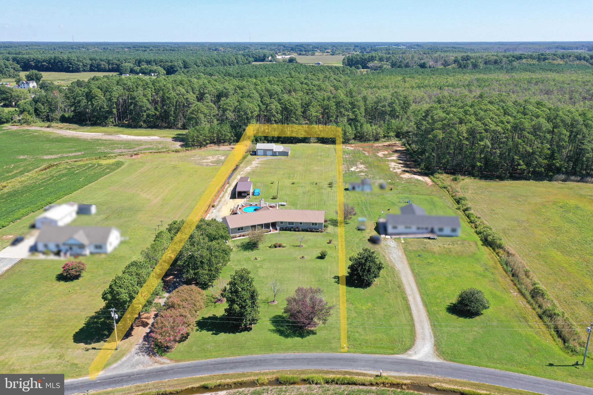 27949 Phoenix Church Road Marion Station, MD 21838 - Photo 65 of 82 Sprawling countryside retreat with lush greenery.