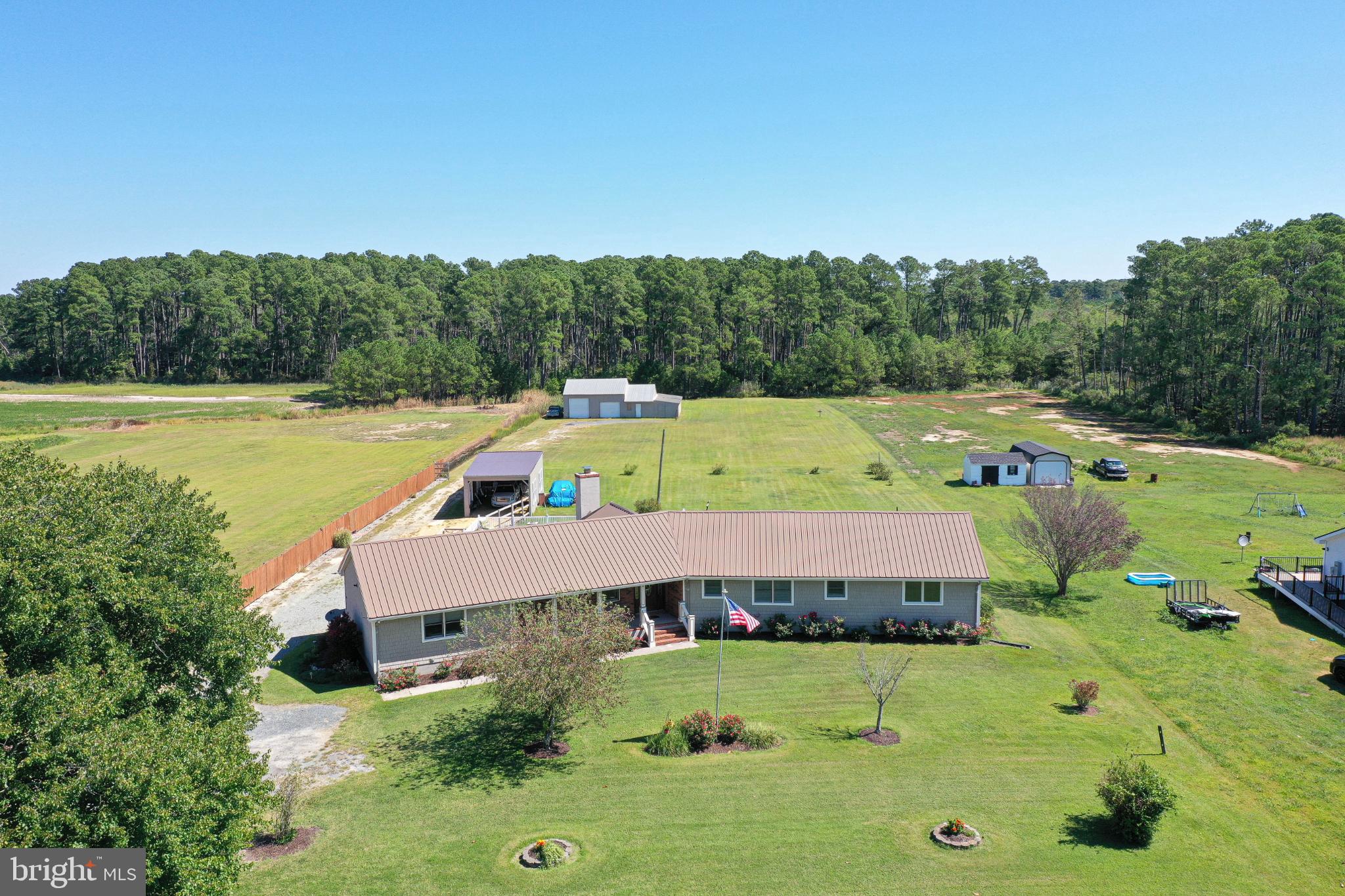 27949 Phoenix Church Road Marion Station, MD 21838 - Photo 66 of 82 Spacious countryside retreat with lush greenery.