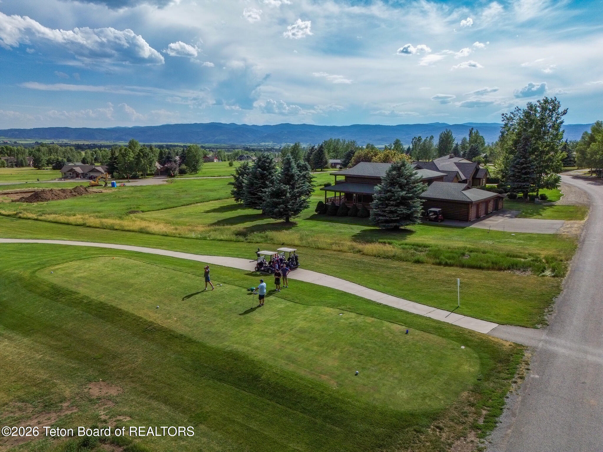 112 Canyon Pines Way Star Valley Ranch, WY 83127 - Photo 5 of 43 18th Tee Box Facing Home