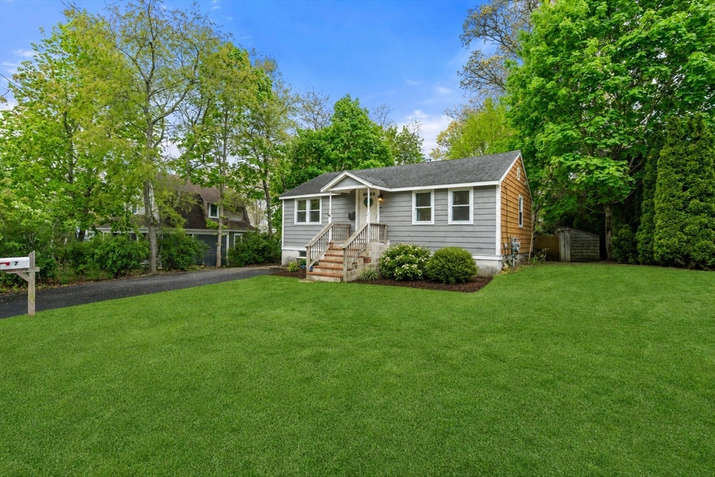 7 Indian Neck Road Wareham, MA 02571 - Photo 4 of 34 a view of a house with backyard and garden
