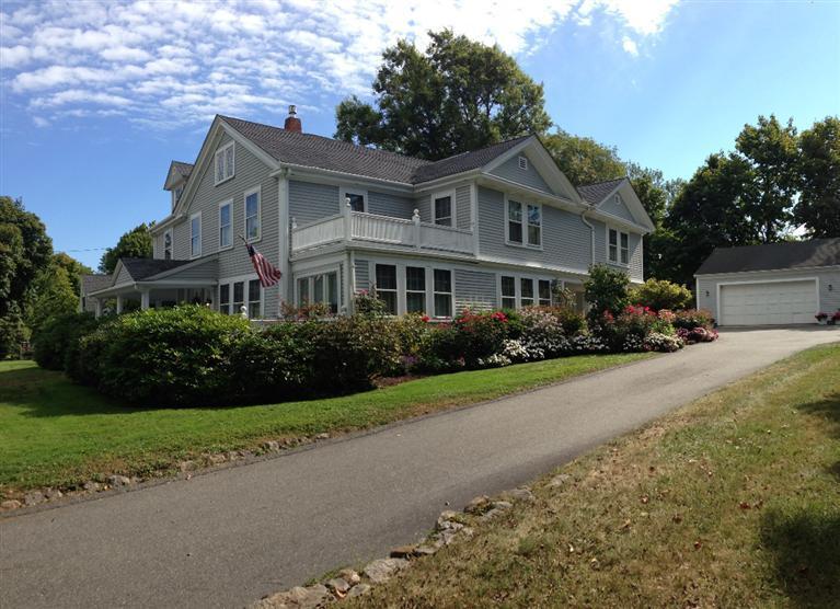 36 Rendezvous Lane Barnstable, MA 02630 - Photo 22 of 23 a front view of a house with garden