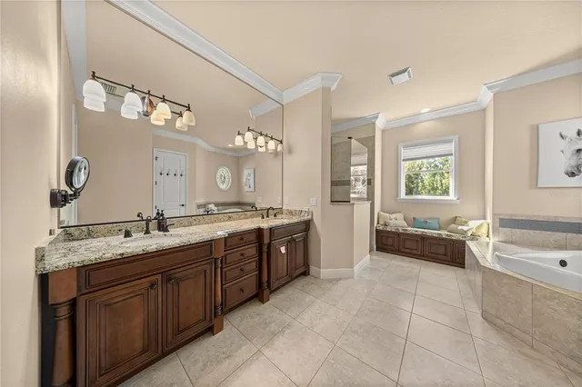 a living room with furniture and window