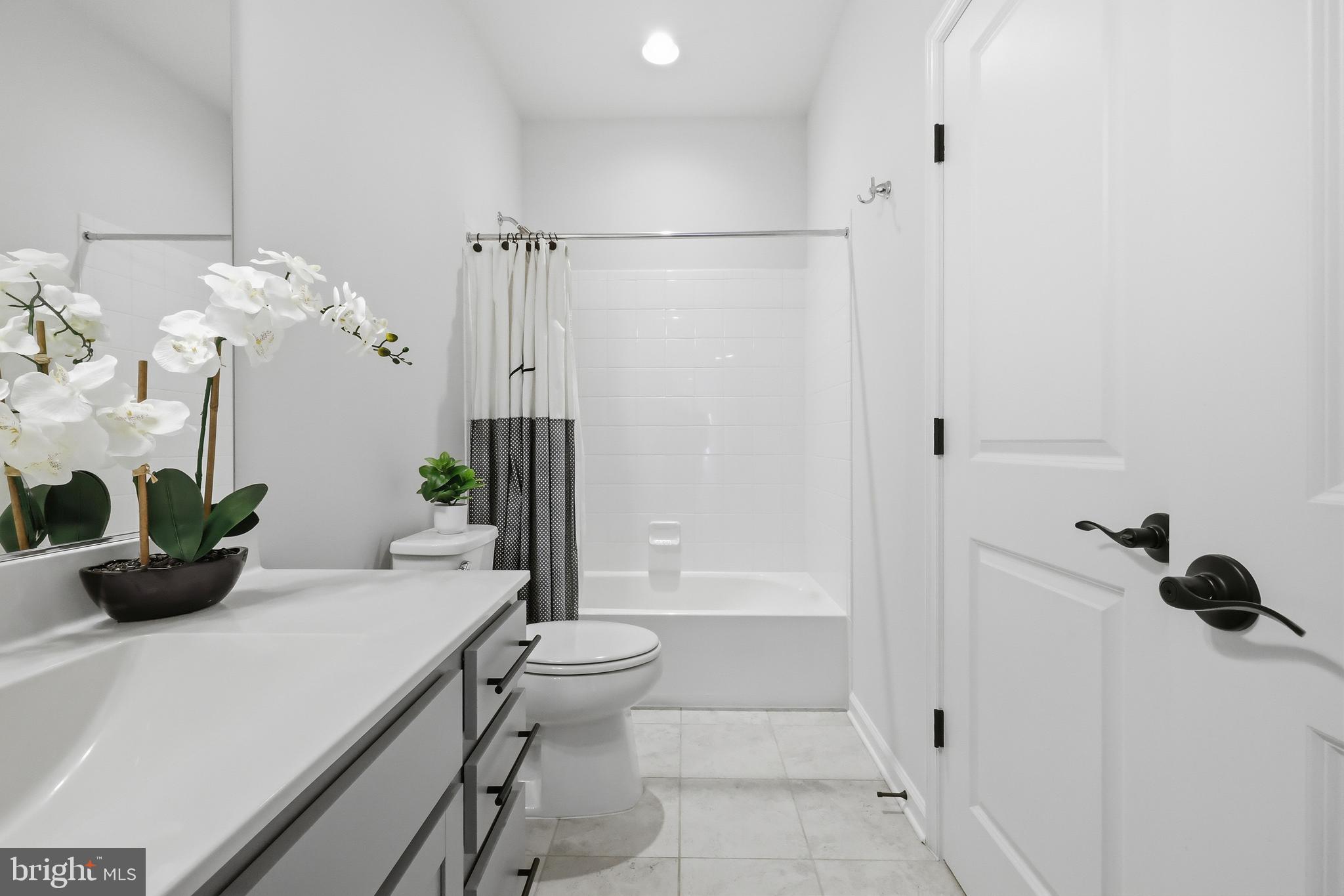 5707 Hawk Ridge Road Frederick, MD 21704 - Photo 52 of 109 a bathroom with a sink a toilet and shower