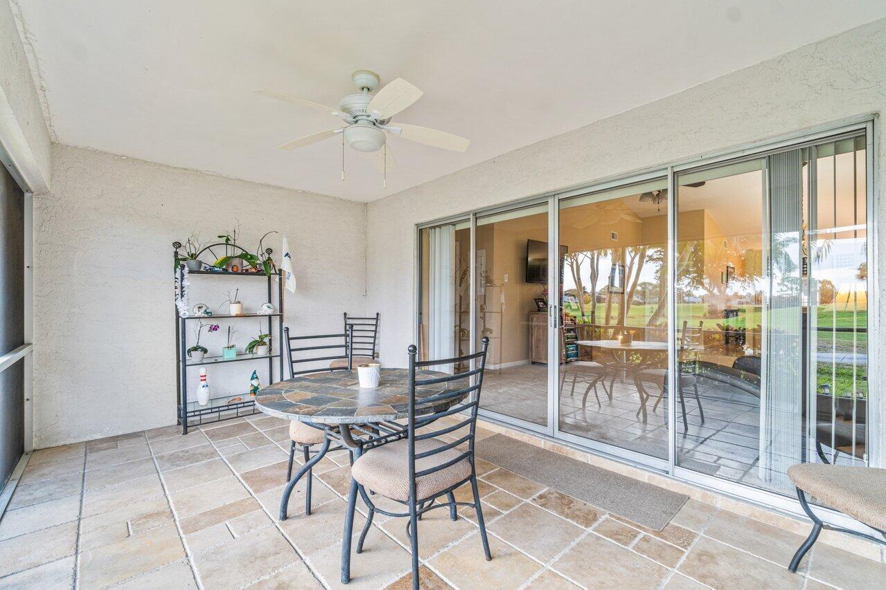 130 Moccasin Trail South Jupiter, FL 33458 - Photo 17 of 29 Covered Screened Patio