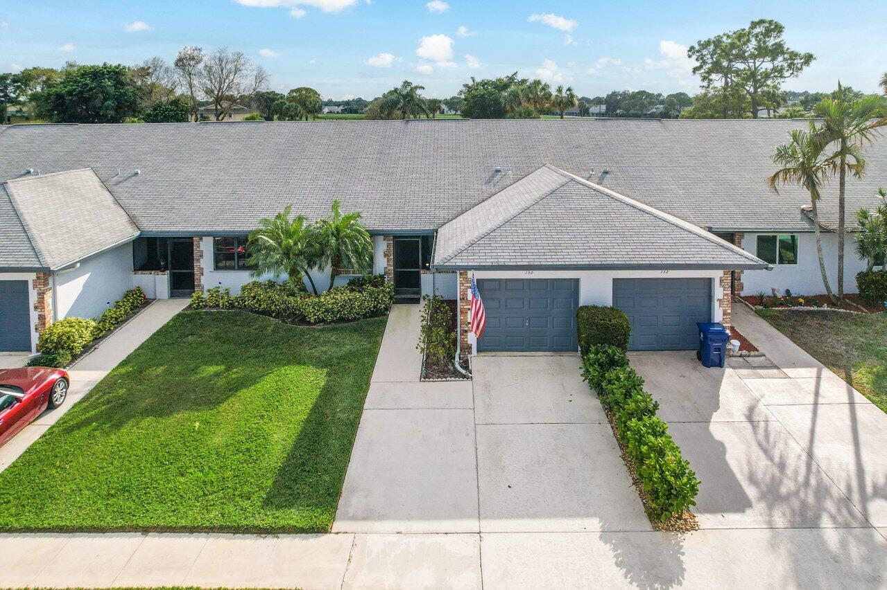 130 Moccasin Trail South Jupiter, FL 33458 - Photo 23 of 29 Aerial View of Front of House