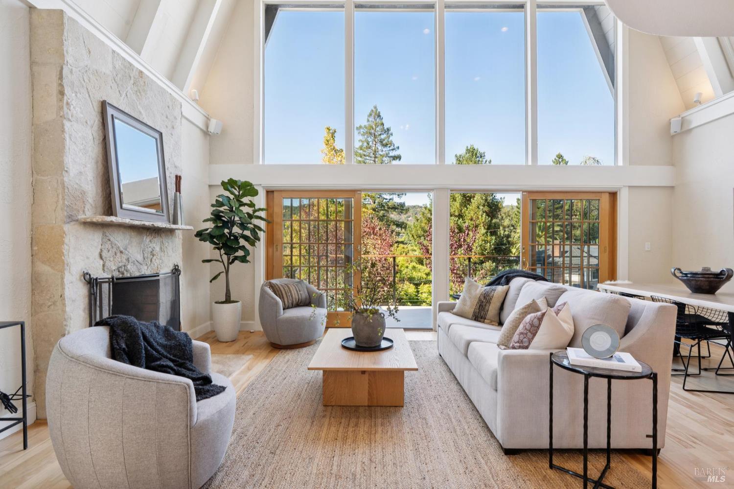 347 Jewell Street San Rafael, CA 94901 - Photo 2 of 61 a living room with furniture and a large window