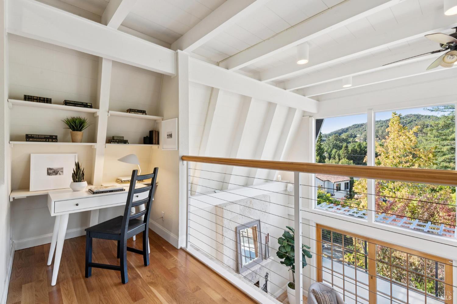 347 Jewell Street San Rafael, CA 94901 - Photo 53 of 61 a view of a dining room with furniture window and wooden floor