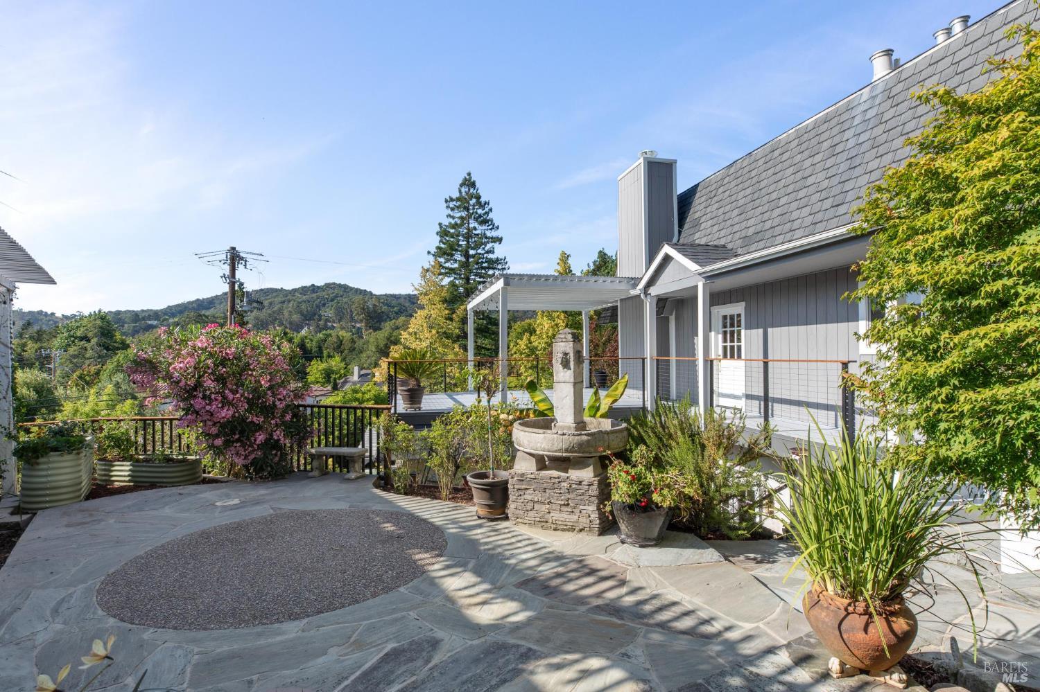 347 Jewell Street San Rafael, CA 94901 - Photo 10 of 61 a view of a house with sitting area and garden