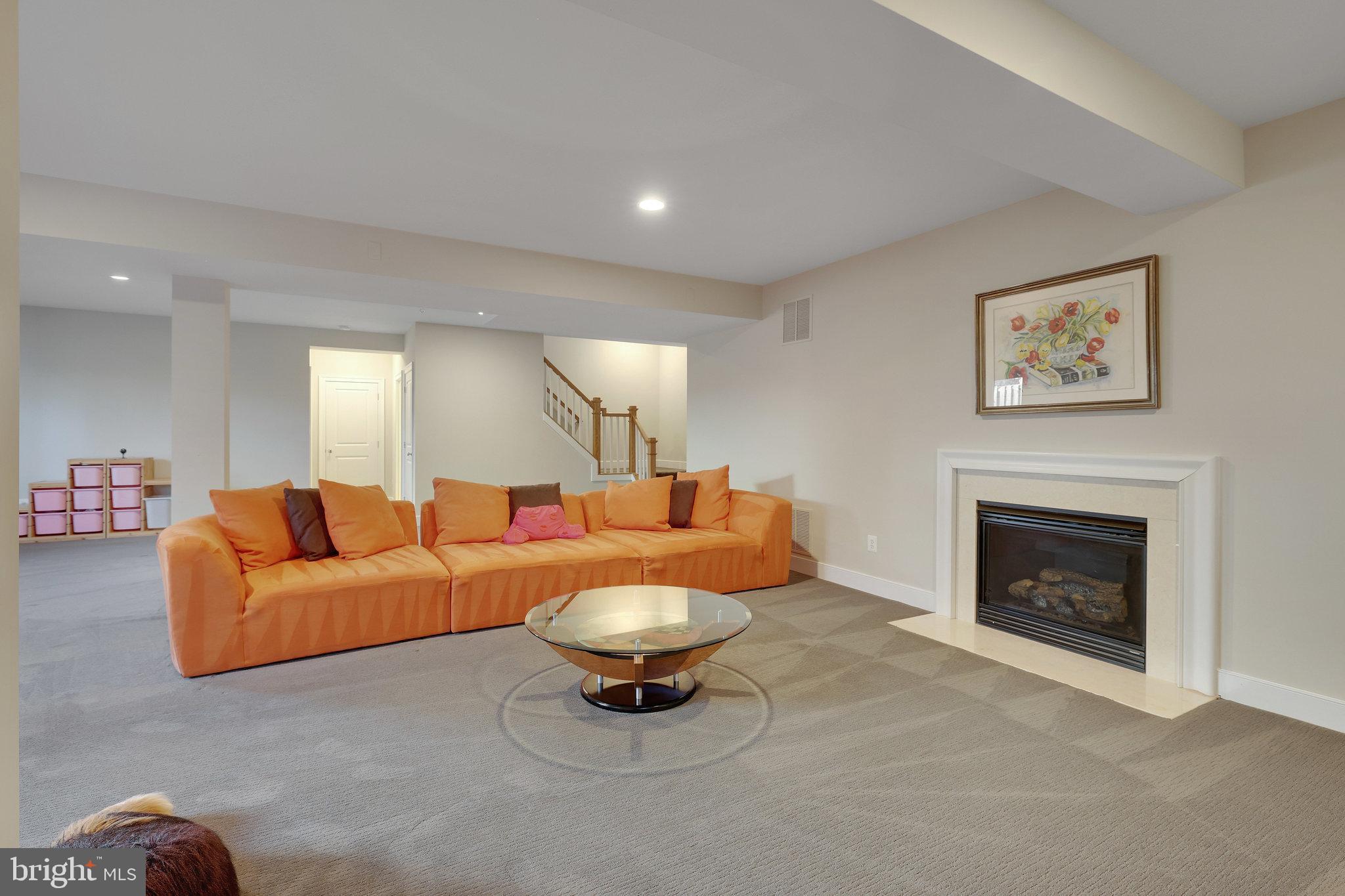 5922 Chesterbrook Road McLean, VA 22101 - Photo 69 of 82 Gas Fireplace #2 in Rec Room