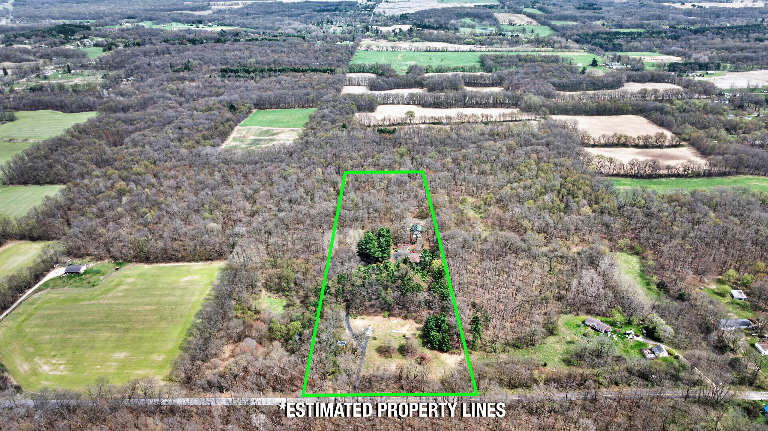 9437 Fisk Road Parma, MI 49269 - Photo 62 of 70 069_9437 Fisk Rd (Aerials) - 3