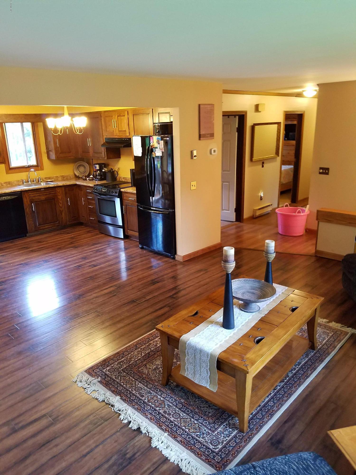 155 Balance Rock Road Lanesborough, MA 01237 - Photo 32 of 87 Living Room to Kitchen/Hallway
