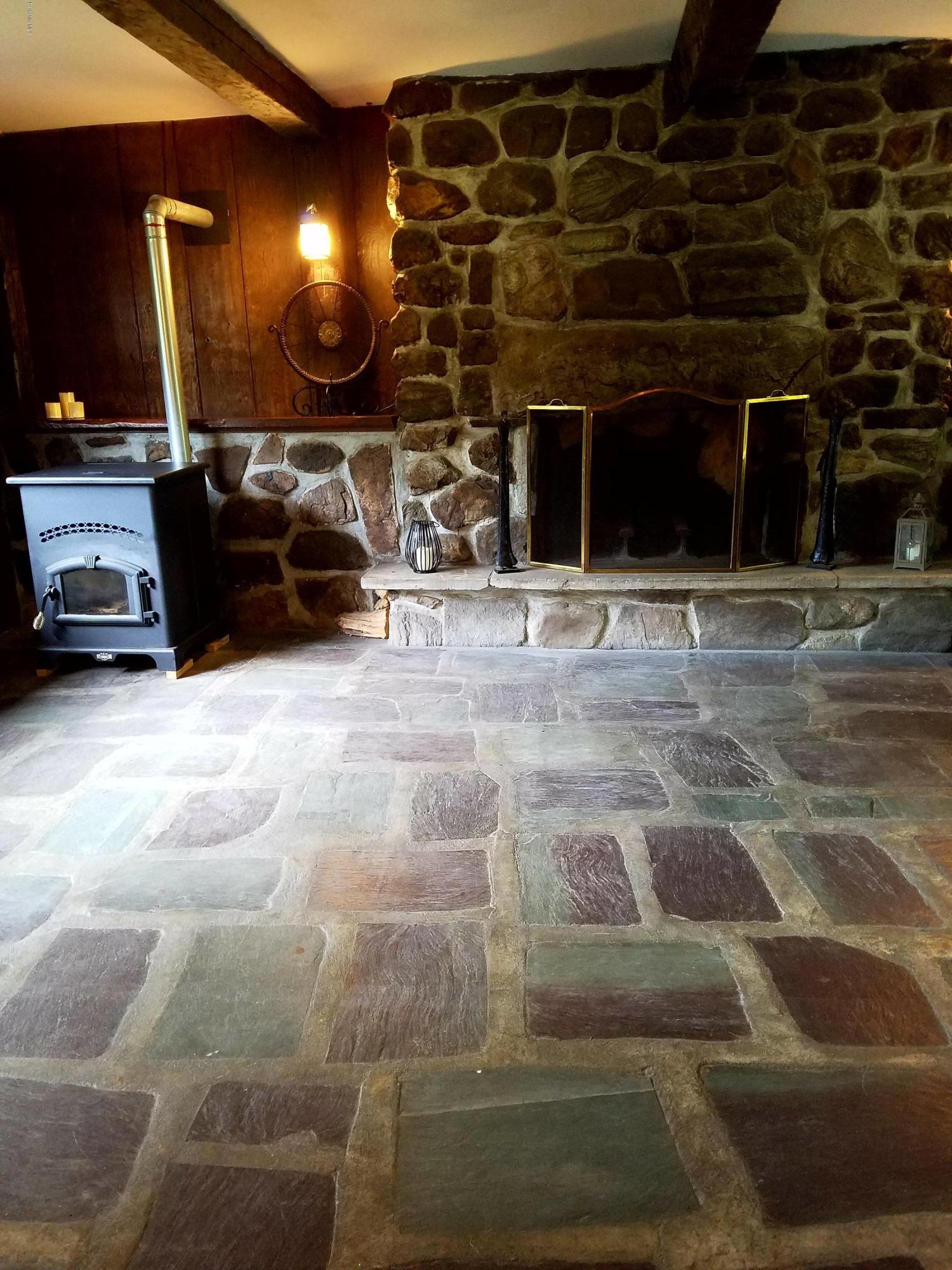 155 Balance Rock Road Lanesborough, MA 01237 - Photo 61 of 87 Great Room/Fieldstone Fire Place