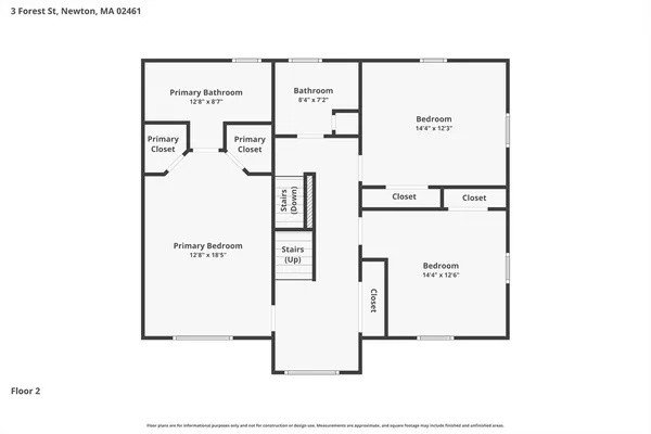 $7,000 | 3 Forest Street, Unit 3, Newton, MA 02461