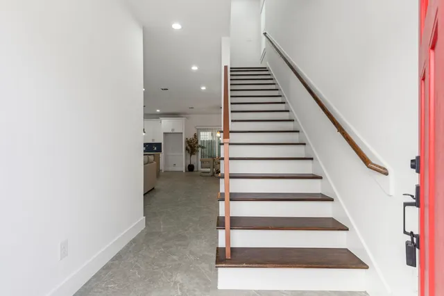 a view of entryway and hall