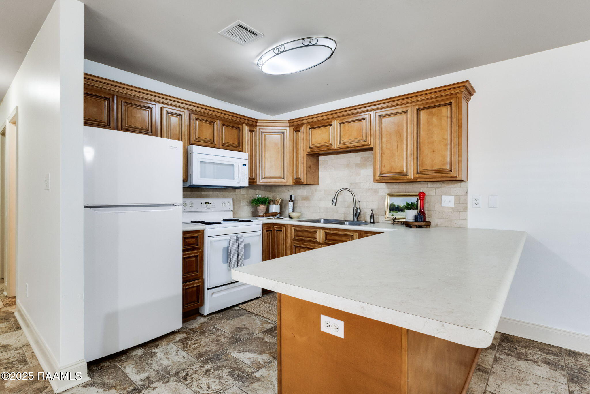 107 Conquest Road, Unit A Youngsville, LA 70592 - Photo 4 of 17 Kitchen open to living room
