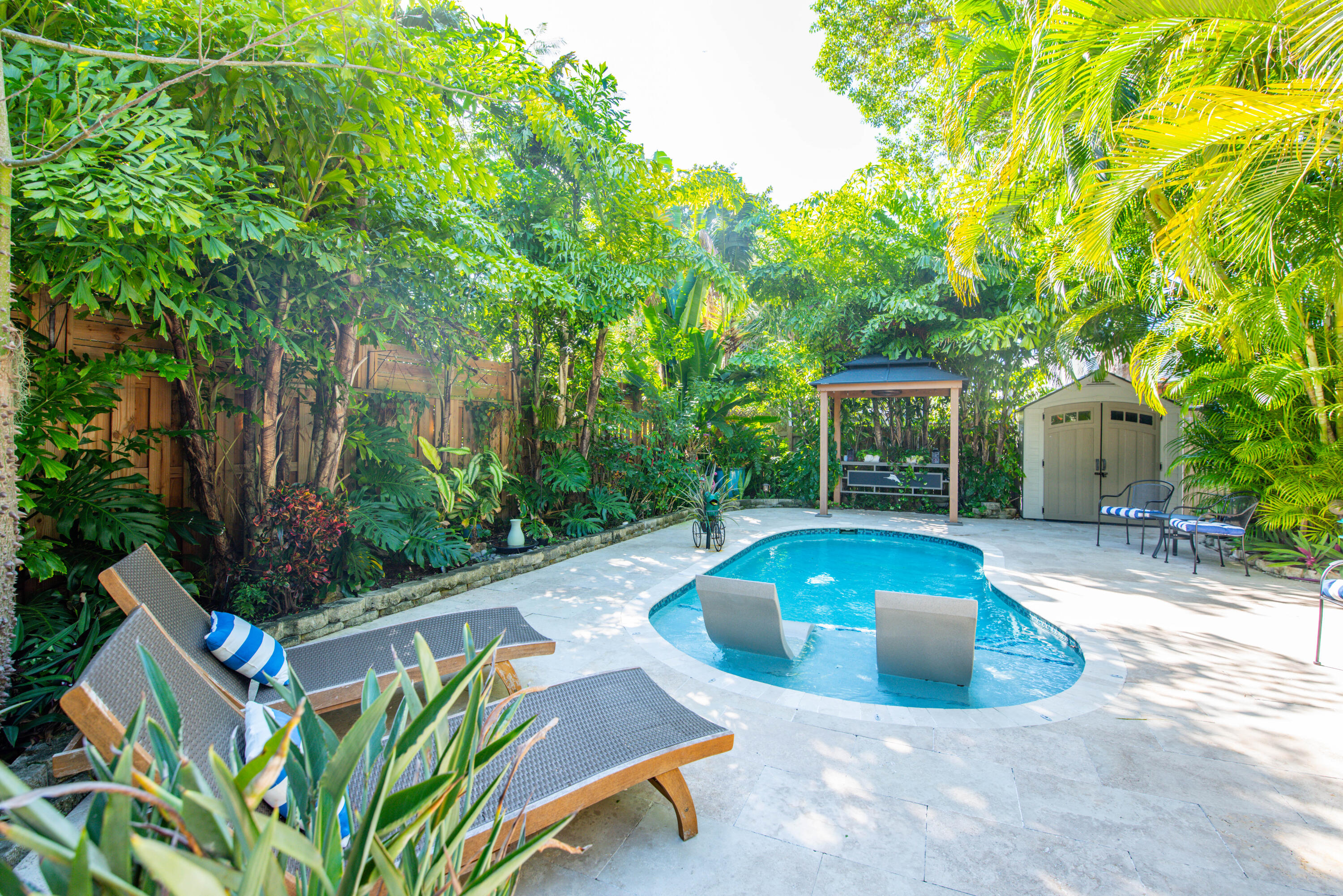 2828 Harris Avenue Key West, FL 33040 - Photo 14 of 45 a view of a swimming pool with a patio
