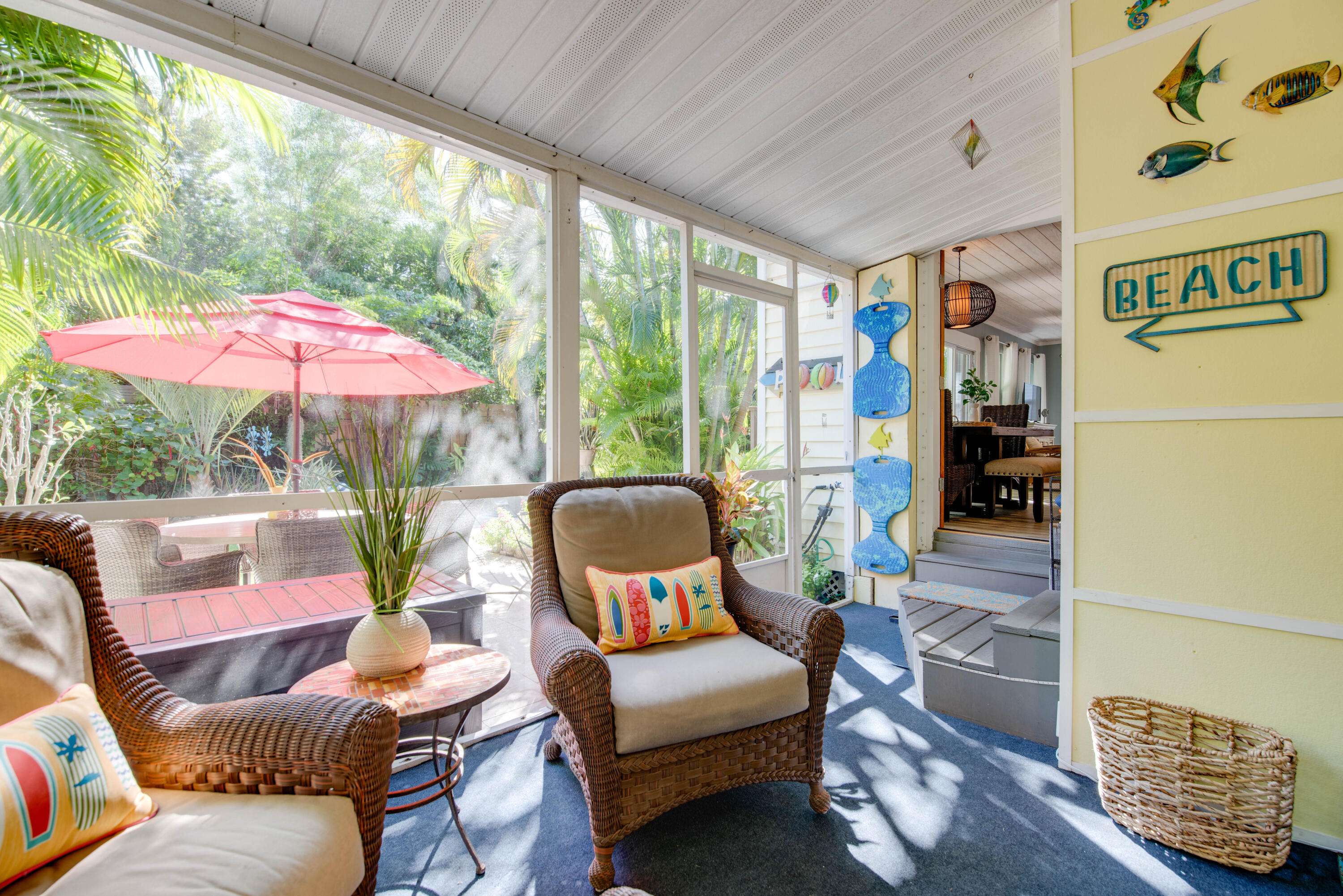 2828 Harris Avenue Key West, FL 33040 - Photo 22 of 45 a outdoor living space with furniture and a garden