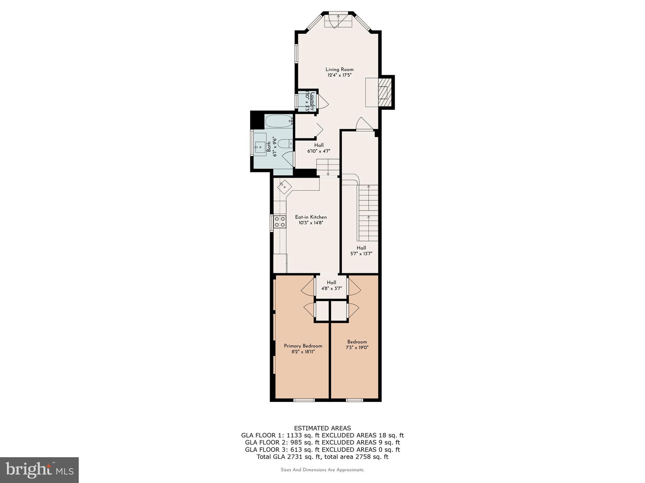 3813 Baring Street Philadelphia, PA 19104 - Photo 41 of 43 Unit 2 - Floor Plan