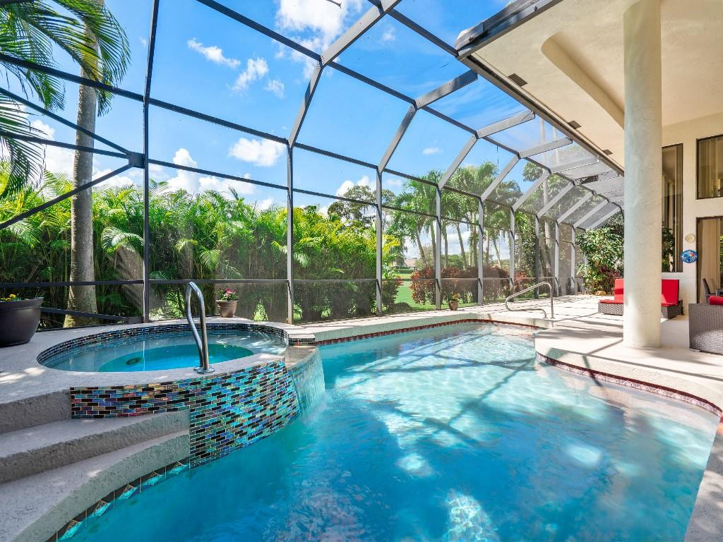10487 Stonebridge Boulevard Boca Raton, FL 33498 - Photo 26 of 66 Pool 10487 N Stonebridge Blvd BOCA RATON