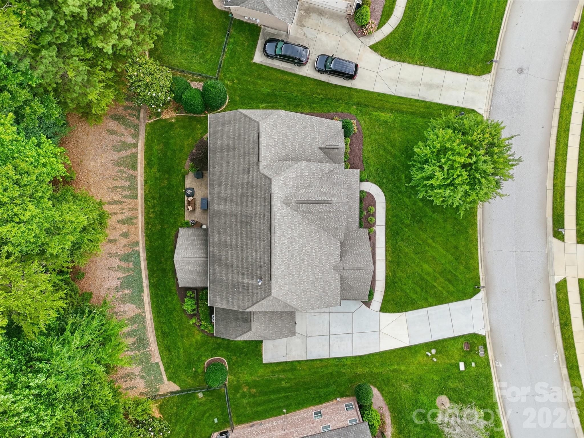 8094 Clems Branch Road Indian Land, SC 29707 - Photo 26 of 38 an aerial view of a house
