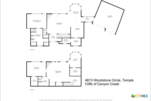 $412,900 | 4316 Woodstone Circle, Temple, TX 76502