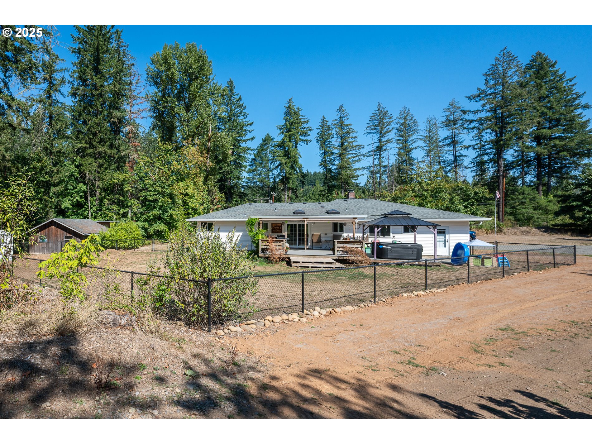 23636 Highway 224 Boring, OR 97009 - Photo 35 of 48 a view of a house with pool and sitting area
