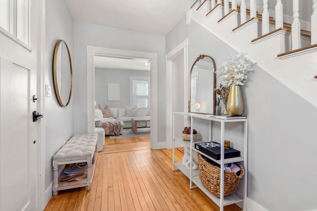 26 Clark Street Danvers, MA 01923 - Photo 3 of 42 a view of living room and kitchen