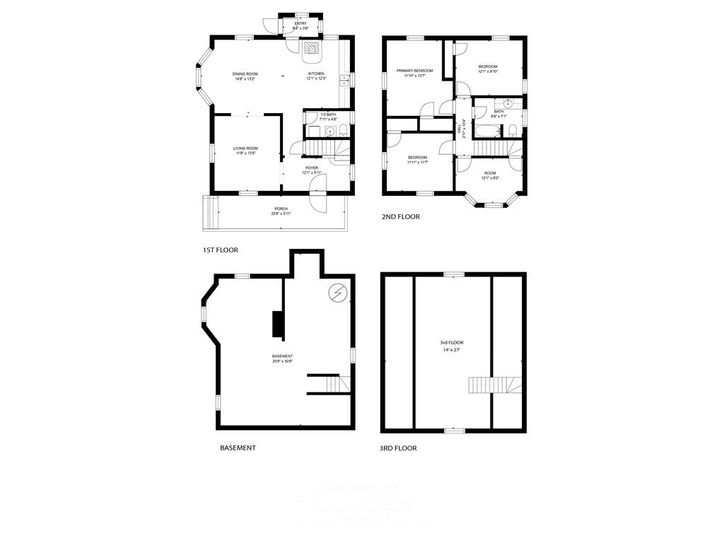 26 Clark Street Danvers, MA 01923 - Photo 42 of 42 a picture of floor plan