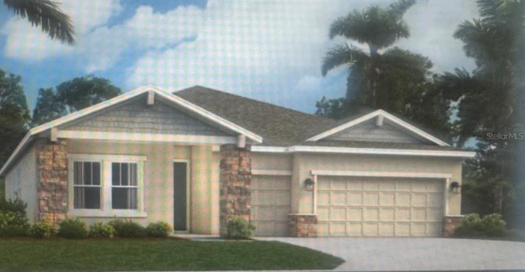 813 Tundra Loop Groveland, FL 34736 - Photo 1 of 1 front view of a house with a yard