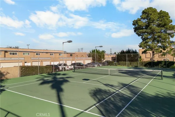 a view of a tennis court